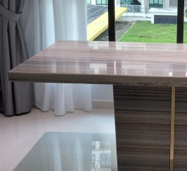 MARBLE  DINING TABLE